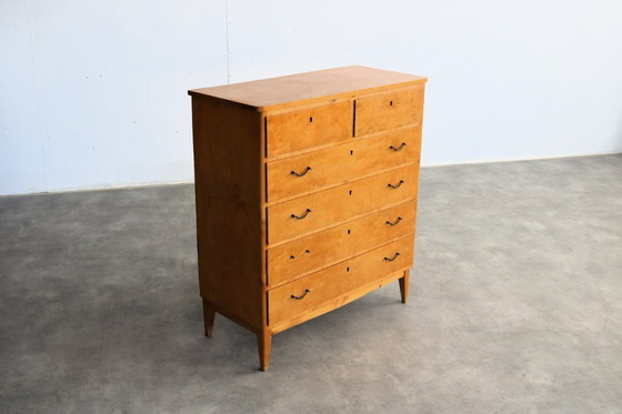 Image 1 of Vintage Swedish chest of drawers
