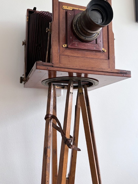 Image 1 of Antike Marion & Co „Perfection“-Kamera mit Emil-Busch-Objektiv (ca. 1890)
