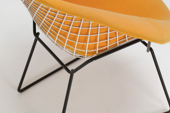 Image 1 of Fauteuil Diamond – Revêtement jaune - Harry Bertoia