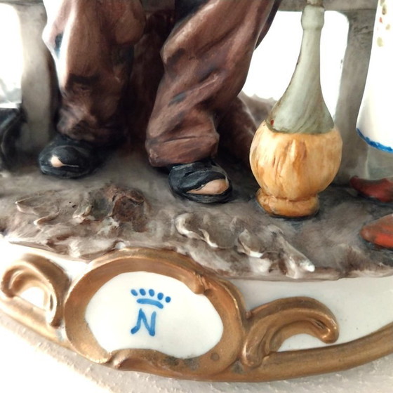 Image 1 of Christmas gift Vintage porcelain figurine in Capodimonte original