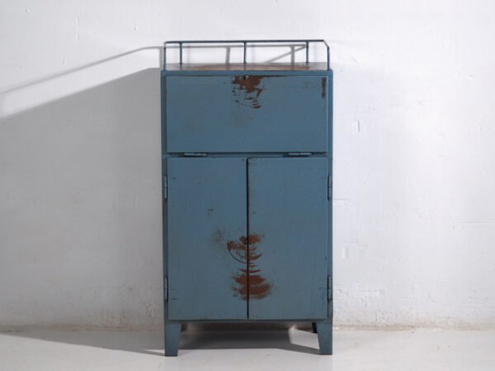 Armadietto da officina vintage in metallo (c.1950) #2 – Iron, Industrieel (photo 32 of 40)