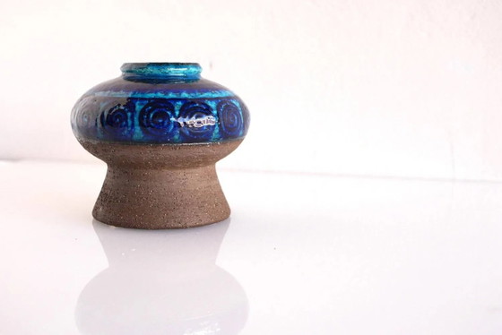 Image 1 of Mid-century modern studio art ceramic vase by Inger Persson for Rörstrand, 1970s
