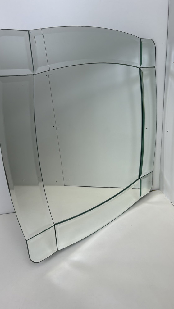 Image 1 of Ikea design Bjoa mirror faceted edges organic shape