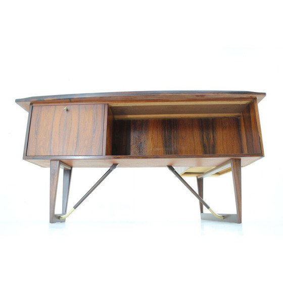 Image 1 of Vintage "Boomerang" desk in rosewood by Peter Løvig Nielsen for Hedensted Møbelfabrik, Denmark 1960s