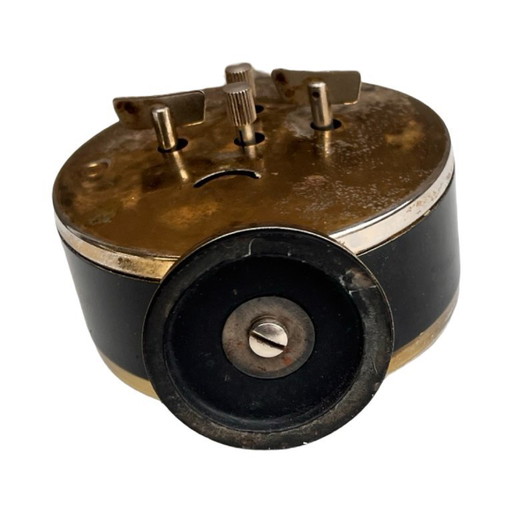 PRIM alarm clock, vintage mechanical clock, Czechoslovakia, 1970s.