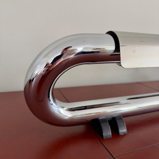 Image 1 of Luci Italia T452 Space Age chrome design 1970s collector's item