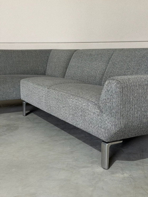 Pode Sync Corner Sofa - As Good As New – Leather, Textile (photo 13 of 15)