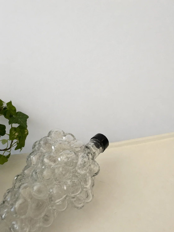 Vintage glass grape cluster carafe – Glass & Decanter (photo 3 of 5)
