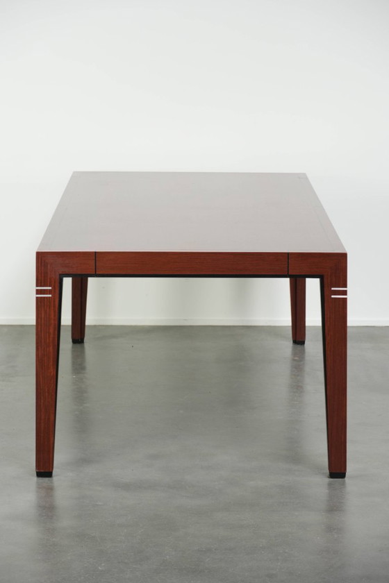 Image 1 of Beautiful, spacious 6-person Art Deco design dining table by Schuitema from the Decoforma series with unique details.
