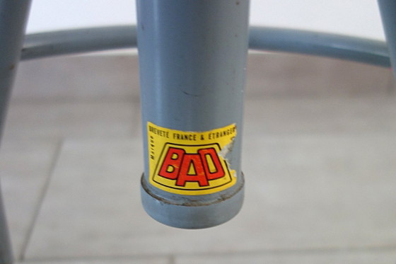 Image 1 of Vintage BAO industriële werkplaatskruk