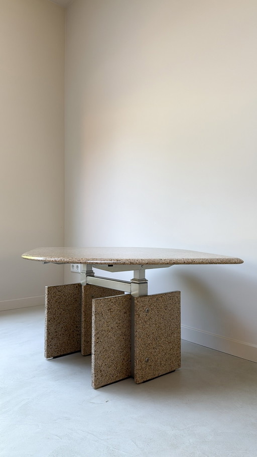 Tavolino da caffè Vintage Stone Organic di Ilse Möbel – salontafels, Metal