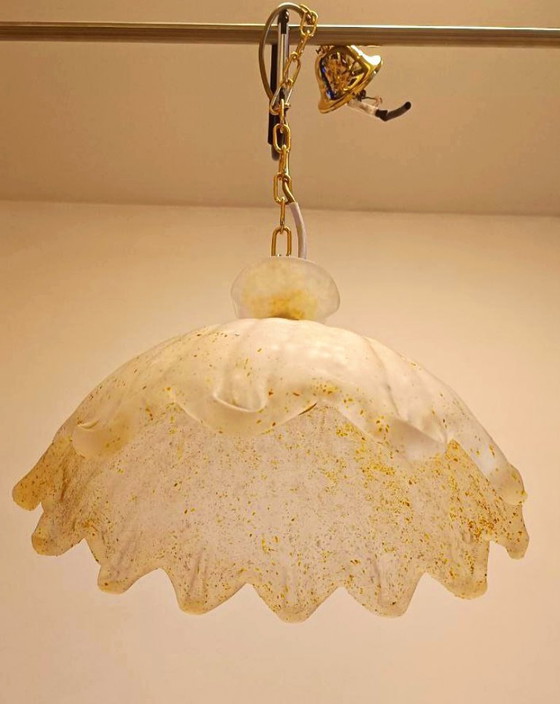 Image 1 of MURANO Elegant Pendant Lamp with Adjustable Height / Sylcom New