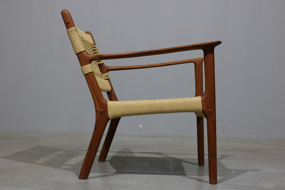 Image 1 of PJ112 Sessel von Ole Wanscher für P. Jeppesen Mobelfabrik