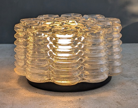 Image 1 of Plafón cilíndrico de vidrio