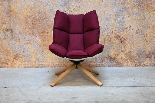B&B Italia Husk design swivel armchair