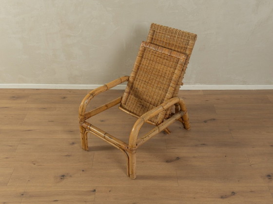 Image 1 of Poltrona pieghevole in bambù degli anni '60