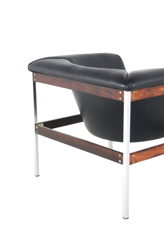 Image 1 of Geoffrey Harcourt voor Artifort fauteuil stoel model 042 vintage gestoffeerd