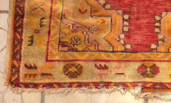 Image 1 of hand-patinated rug, 166 cm x 95 cm, mid-20th century