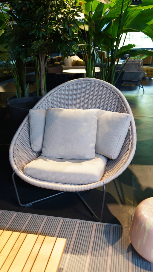 Paola Lenti - Fauteuil Nido avec 4 coussins inclus