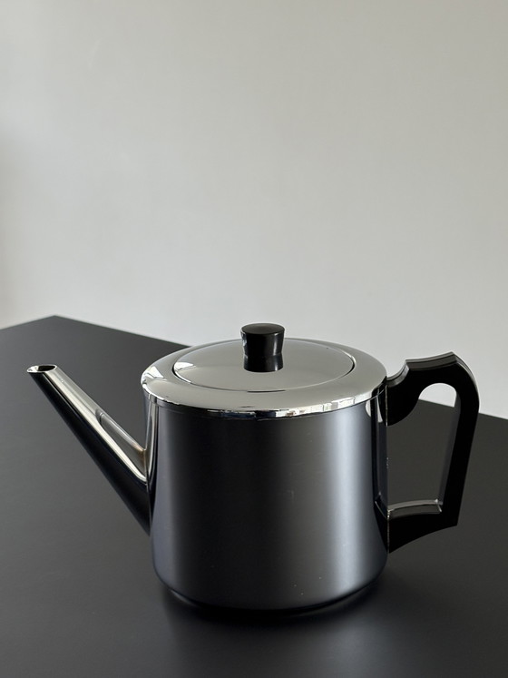 Image 1 of Bredemeijer Duet Design Boston Teekanne aus Edelstahl
