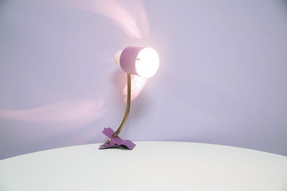 Image 1 of purple clip lamp Hala Zeist