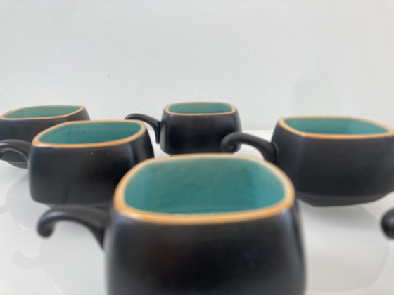 Image 1 of Ensemble de six tasses à thé japonaises modernes