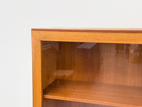 Teak Cabinet With Glass Doors From Omann Jun, 1960s – Display cabinets, Wood (photo 2 of 20)