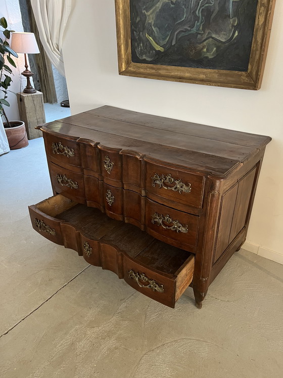 Image 1 of Commode arbalète XVIII ème 