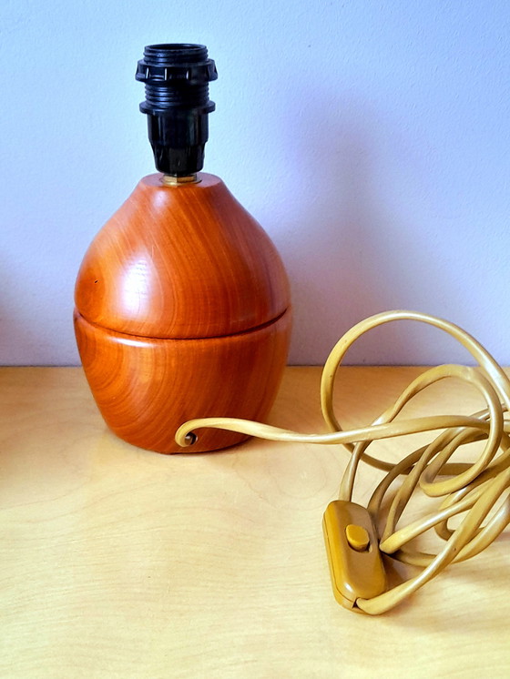 Image 1 of Scandinavian wooden lamp base