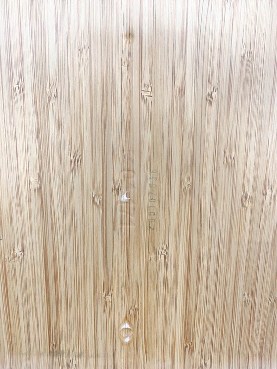 Image 1 of Bamboo Dining Set Table and Chairs by Henrik Tjaerby for Artek Studio, Set of 5