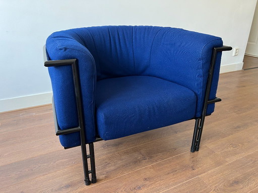Fauteuil vintage Harvink Design - Postmoderne - Bleu