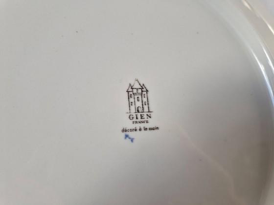 Image 1 of Vintage jaren 60/70 Gien France "Renaissance" sierbord.