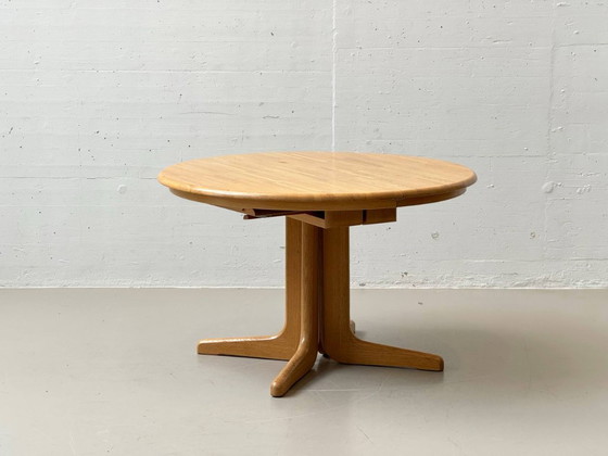 Image 1 of Mesa de comedor extensible de roble de Creation Suisse, años 70