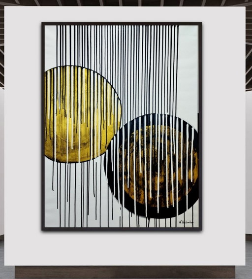 Natia Antadze Composición abstracta XXL