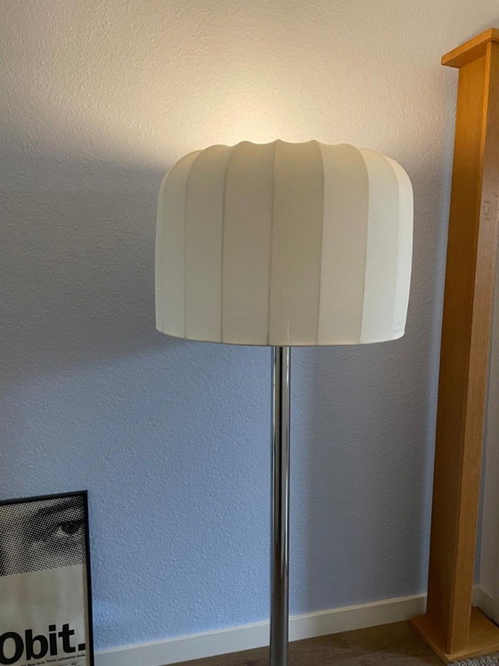 Image 1 of Lampadaire Original Staff Leuchten Space Age – Modèle 001400 – Milieu du siècle 1960 (Chrome impeccable)