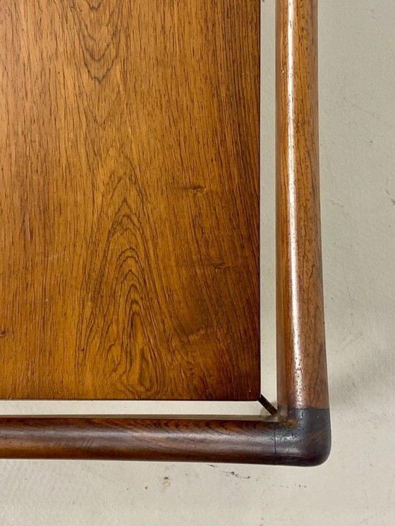 Image 1 of Couchtisch aus den 60er Jahren, aus Palisander – Design Kristian Vedel für Søren Willadsen.