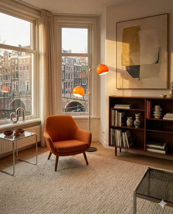 Image 1 of Danish Vintage Double Eyeball Floor Lamp from 1970s