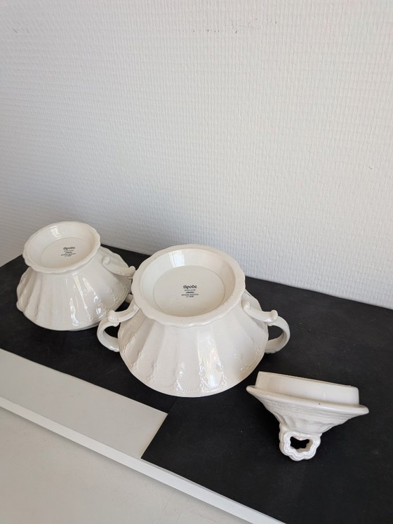 Image 1 of Servizio da tè Spode Jewel (teiera, lattiera, zuccheriera)