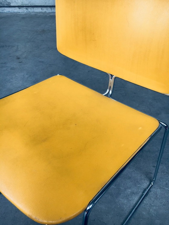 Image 1 of Satz von 8 MAX STACKER Konferenz-/Bürostühlen von Steelcase Strafor, USA 1980er Jahre