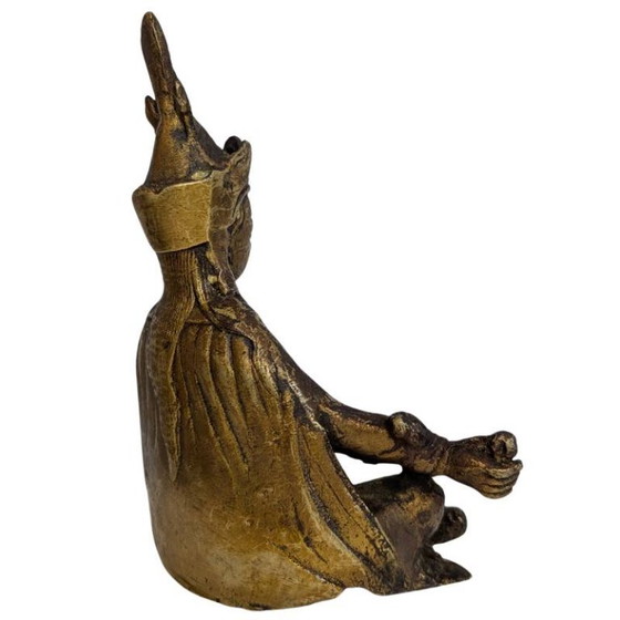 Antique Tibetan Bronze Guru Rinpoche – Lot 115 – Sculpture (photo 4 of 9)