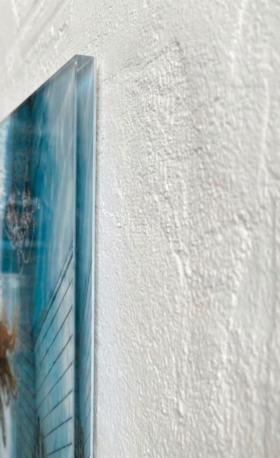 Foto “Beautiful Oceania Blue” XXL 120×200 cm | 5 mm acrylglas | Tentoonstellingsstuk – Fotografie, Plexiglass (photo 3 of 8)