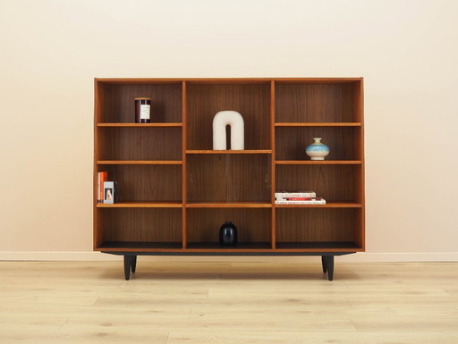 Teak bookcase, Danish design, 1970s, made in Denmark
