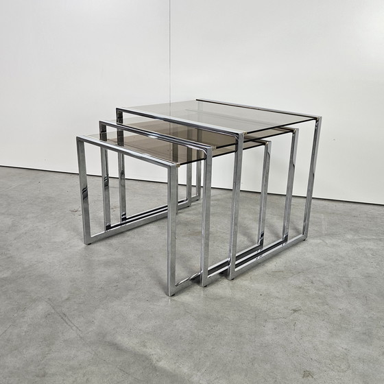 Image 1 of Tables d'appoint vintage en or 23k