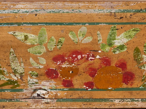 Scatola orientale antica gialla dipinta a mano (c.1900) #25 – Oggetti decorativi (photo 35 of 40)