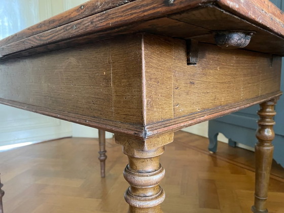 Image 1 of Table à rallonge atmosphérique French Countryside