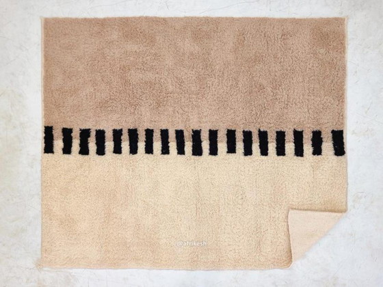 Image 1 of Tappeto quadrato marocchino annodato a mano 3x3