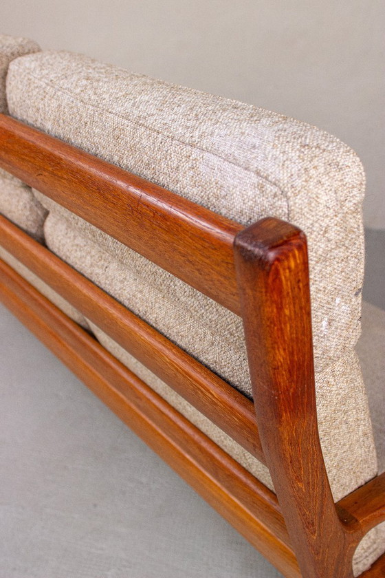 Canapé Vintage en Teck 3 Places Juul Kristensen Danish Mid Century – Canapés 3 places, Wool (photo 13 of 22)
