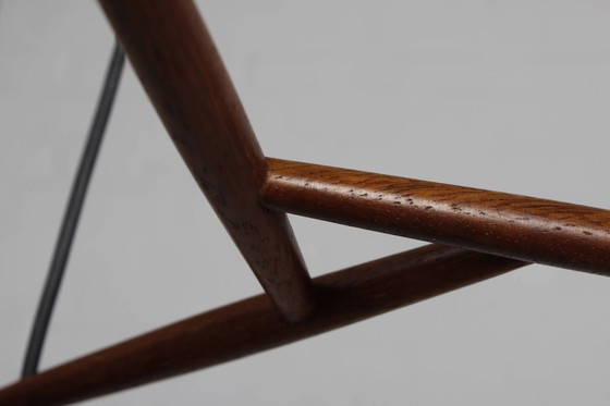 Drieflammige Deense plafondlamp teak vintage – Hanglampen, Wood, Glass, Scandinavian (photo 11 of 13)