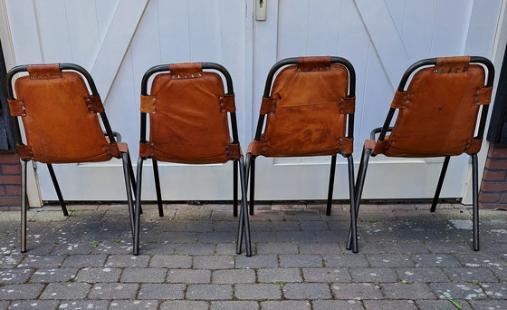 Image 1 of 4 x chairs Les Arcs del Vera, design Charlotte Perriand