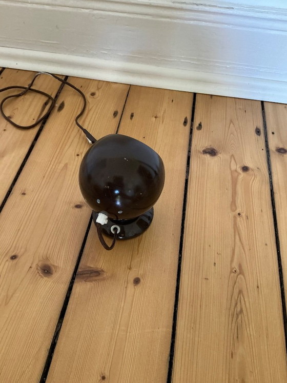 Vintage Eyeball Lamp Space Age – Benny Frandsen for Horn – 70s – E. S. Horn, Table lamps, Metal (photo 3 of 7)